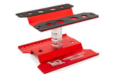 CAVALLETTO IN ALLUMINIO PER MONTAGGIO AUTO 1:8 E 1:10 ROSSO