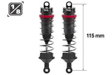 AMMORTIZZATORI 1:8 115MM BIG BORE 16MM + KIT 3 MOLLE (H/M/S) - HTR-508115