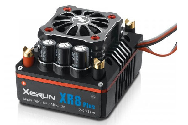 HOBBYWING XERUN XR8 PLUS 150A 2-6S BEC 6A - ESC – D.P Modellismo