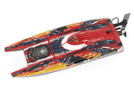 MONSTER  BRUSHLESS - RTR CTAMARANO - ROSSO/GIALLO