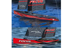 FOCUS V3 955 MM - RTR BARCA A VELA - ROSSO