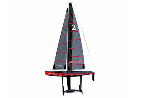 FOCUS V3 955 MM - RTR BARCA A VELA - ROSSO 