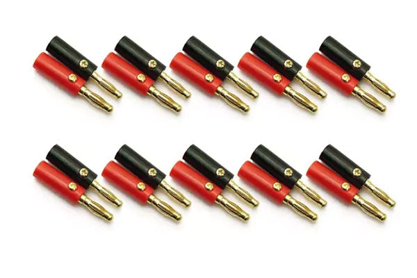10 Paia Connettori EC3 A Banana Bullet 3.5mm - Maschio E Femmina Per Batterie Lipo RC, 60A Continui, Anticortocircuito