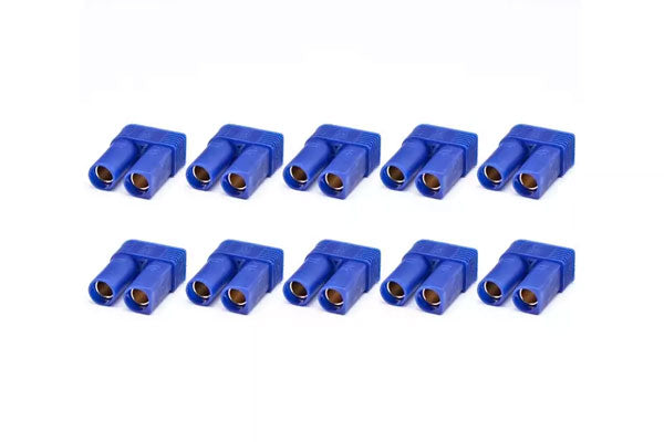 WOODGUILIN Adattatore maschio EC3 a femmina EC5, connettore EC3-EC5, utilizzato per elicotteri RC, quad-rotore aereo spina (2 connettori EC3-EC5 WOODGUILIN Adattatore maschio EC3 a femmina EC5, connettore EC3-EC5, utilizzato per elicotteri RC, quad-rotore aereo spina (2 connettori EC3-EC5