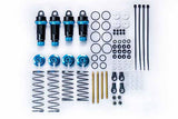 SET AMMORTIZZATORI BIG BORE 12 MM ANTERIORI E POSTERIORI - BLU - KOS04191-5B