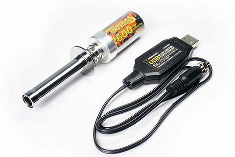 ACCENDICANDELA NiMh 2600MAH CON CARICATORE USB