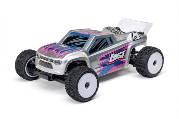 Losi Micro-T 2.0 フルセット LOSI MICRO-T 2WD - RTR STADIUM TRUCK - 1:28 - SILVER – D.P