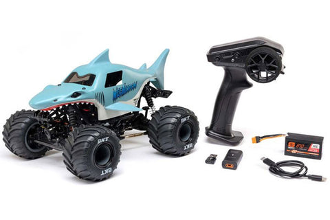 MINI LMT 4X4 BRUSHED - MEGALODON - RTR MONSTER TRUCK 1:18