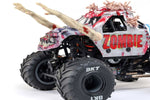 MINI LMT 4X4 BRUSHED - ZOMBIE - RTR MONSTER TRUCK 1:18 - ROSSO