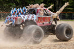 MINI LMT 4X4 BRUSHED - ZOMBIE - RTR MONSTER TRUCK 1:18 - ROSSO
