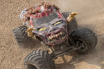 MINI LMT 4X4 BRUSHED - ZOMBIE - RTR MONSTER TRUCK 1:18 - ROSSO