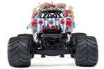 MINI LMT 4X4 BRUSHED - ZOMBIE - RTR MONSTER TRUCK 1:18 - ROSSO