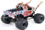 MINI LMT 4X4 BRUSHED - ZOMBIE - RTR MONSTER TRUCK 1:18 - ROSSO