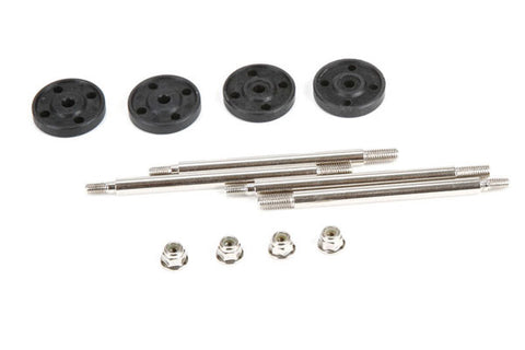 SET ALBERO E PISTONI AMMORTIZZATORE ANT/POST DBXL-E/DBXL 2.0 - LOS253005