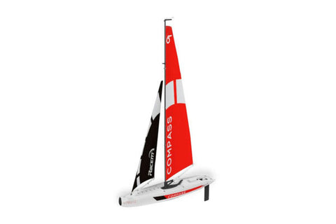 COMPASS RG65  - RTR BARCA A VELA - RED/BLACK