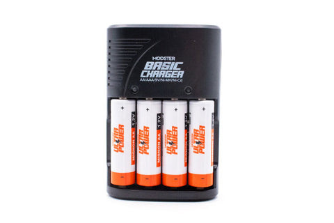 CARICABATTERIE BASIC AA-AAA + 4 AA ULTRA POWER 2200 NIMH