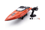 VECTOR SR80 PRO BRUSHLESS - ARTR MOTOSCAFO - ORANGE/BLACK