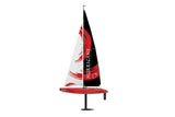 HURRICANE SR100  - RTR BARCA A VELA - RED/BLACK