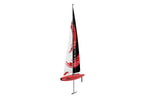 HURRICANE SR100  - RTR BARCA A VELA - RED/BLACK