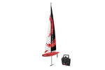 HURRICANE SR100  - RTR BARCA A VELA - RED/BLACK