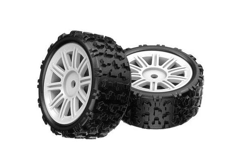 GOMME INCOLLATE SU CERCHI BIANCHI - MX-1415B2