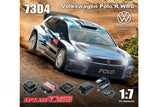 WOLKSWAGEN POLO R WRC 4WD - RTR RALLY - 1:7