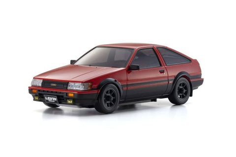 AUTOSCALE MINI-Z TOYOTA COROLLA LEVIN AE86 ROSSO/NERA (MA020)