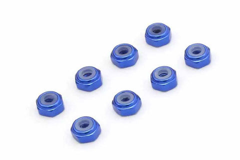 DADI RUOTA AUTOBLOCCANTI M2 ALLUMINIO - BLU - MZW128BL