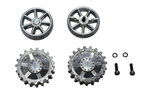 RUOTE MOTRICI E DI RINVIO IN METALLO PANZER IV - OP-03001