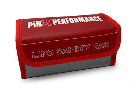 LIPO SAFETY BAG PINK PERFORMANCE L - CUSTODIA PER BATTERIE LIPO