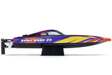 SONICWAKE 24" - DEEP V - RTR MOTOSCAFO - ROSSO