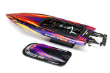 SONICWAKE 24" - DEEP V - RTR MOTOSCAFO - ROSSO