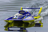 MISS ILLINOIS U-34 BRUSHLESS 34"- RTR IDROVOLANTE - BLU/GIALLO