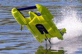 MISS ILLINOIS U-34 BRUSHLESS 34"- RTR IDROVOLANTE - BLU/GIALLO