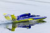 MISS ILLINOIS U-34 BRUSHLESS 34"- RTR IDROVOLANTE - BLU/GIALLO