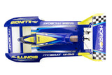 MISS ILLINOIS U-34 BRUSHLESS 34"- RTR IDROVOLANTE - BLU/GIALLO
