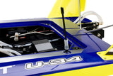 MISS ILLINOIS U-34 BRUSHLESS 34"- RTR IDROVOLANTE - BLU/GIALLO