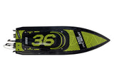 SONICWAKE V3 36" - RTR MOTOSCAFO - NERO