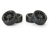 PNEUMATICO VECTOR MTD INCOLLATO SU CERCHIO MACH 10 12MM - NERO - PRO1032010