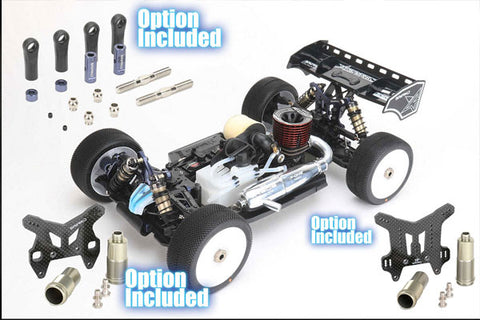 SPARKO F8 EURO 25 4WD NITRO - KIT BUGGY 1:8