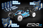 SPARKO F8 EURO 25 4WD ELECTRIC - KIT BUGGY 1:8