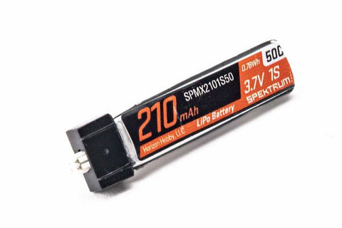 BATTERIA LIPO 1S 3,7V 210MAH 50C [JST-PH 1,25] ULTRA MICRO