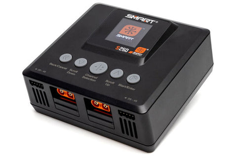 S250 G2 SMART CHARGER - AC 2x50W - LIPO 1/4S NIMH 1/12S [LI-XX / NI-XX]