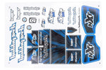 FOGLIO ADESIVI NXT EVO RR BLU - STICK-NXT-EVORR-BL