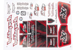 FOGLIO ADESIVI NXT EVO RR ROSSO - STICK-NXT-EVORR-RD