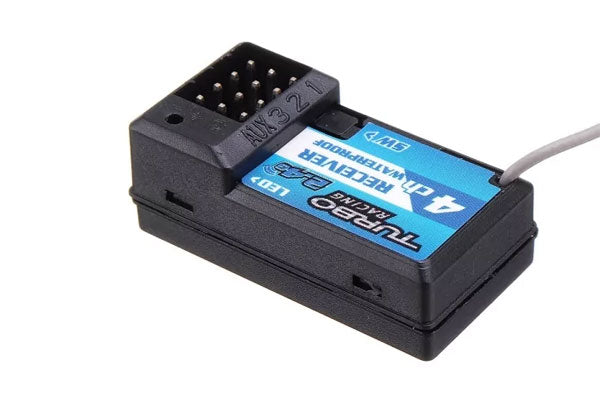 TURBO RACING RX41 - MINI RICEVENTE 4 CANALI IMPERMEABILE – D.P Modellismo