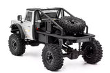 CRX18 FLAT CAGE 4WD - RTR CRAWLER 1:18 - ARGENTO