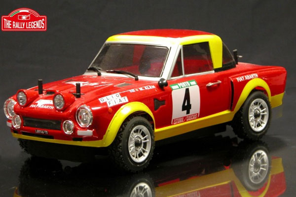 Modèle réduit Fiat 124 Abarth Rallye, No.3, Rallye Polen