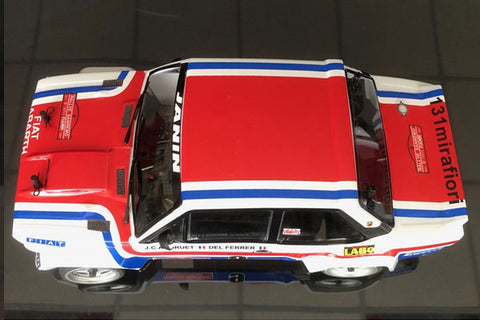 Fiat 131 Abarth Rally Burago 1/24 – Etoile Auto49 Fiat 131 Abarth Rally Burago 1/24 – Etoile Auto49