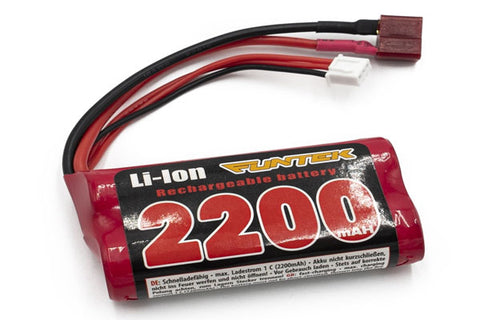 BATTERIA LI-ION 2S 7,4V 2200 MAH 15C DEANS - FTK-22001